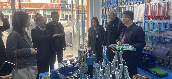 泰国驻青岛总领事商唐一行到临沂五金城参观考察