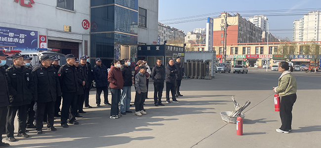 万宝企业总公司各市场单位开展节后复工安全生产培训、检查工作