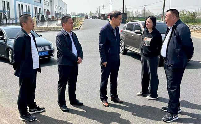 区政协主席蒋飞鸿到临沂国际金属生态城考察调研